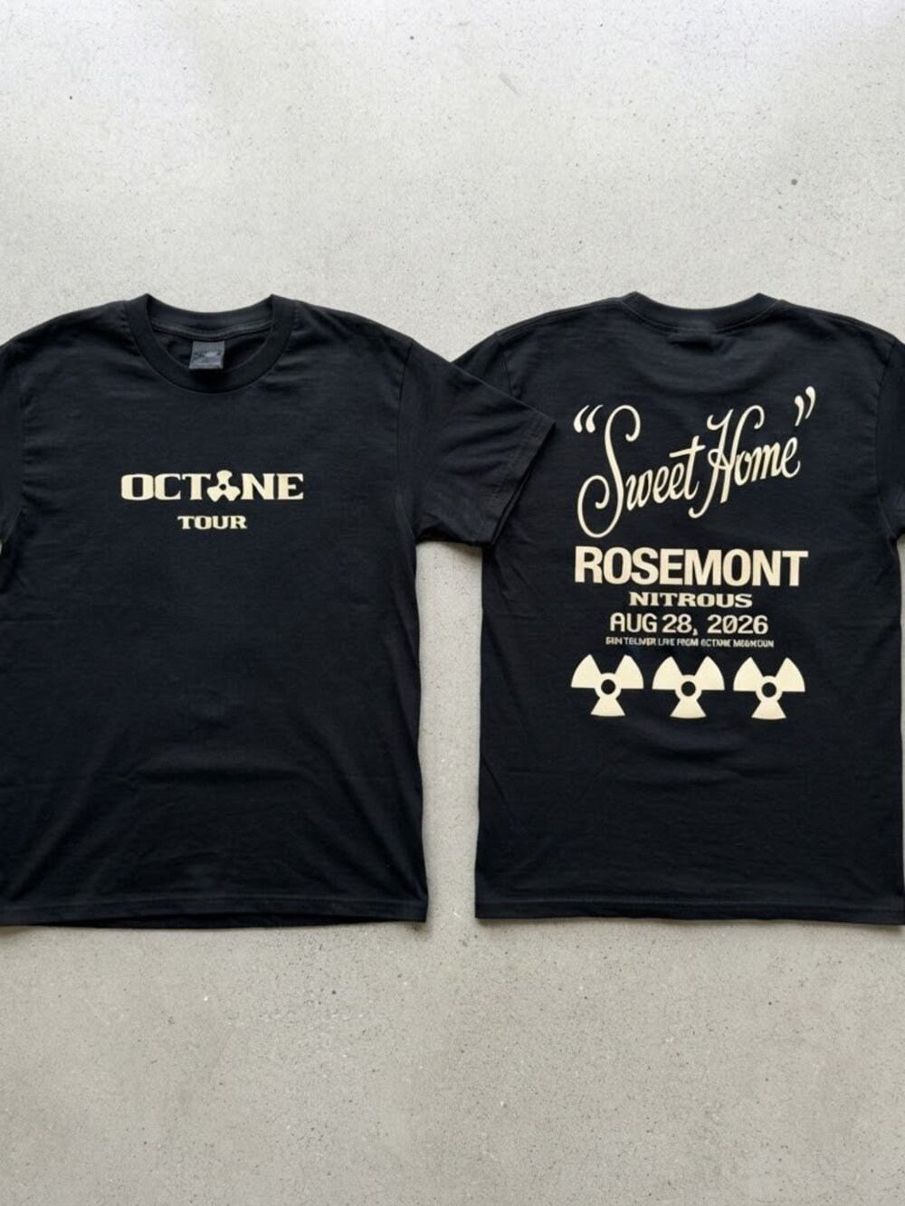 Don Toliver Nitrous Octane World Tour Rosemont IL 2026 Black T-Shirt S-4XL